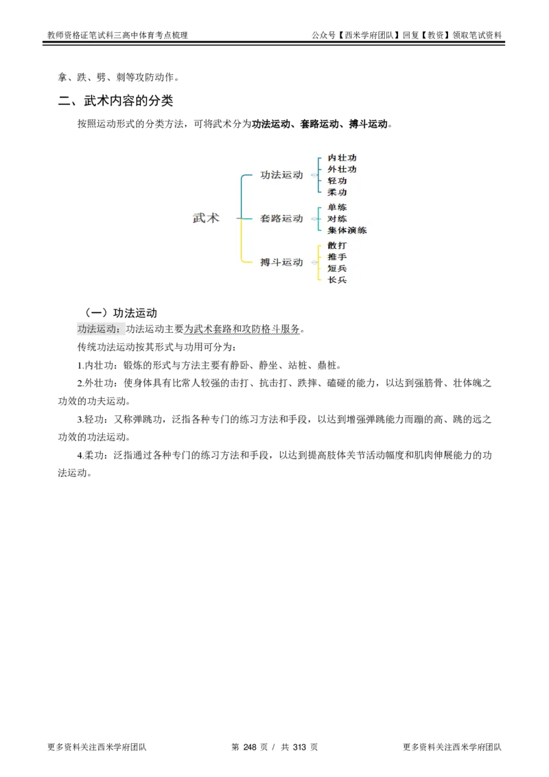 高中体育-考点梳理1_教资_25下资料合集二_25下最新科三知识点汇编+思维导图-高中_07.体育_04.考点梳理