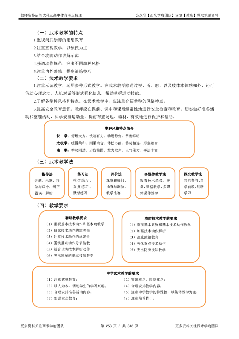 高中体育-考点梳理1_教资_25下资料合集二_25下最新科三知识点汇编+思维导图-高中_07.体育_04.考点梳理