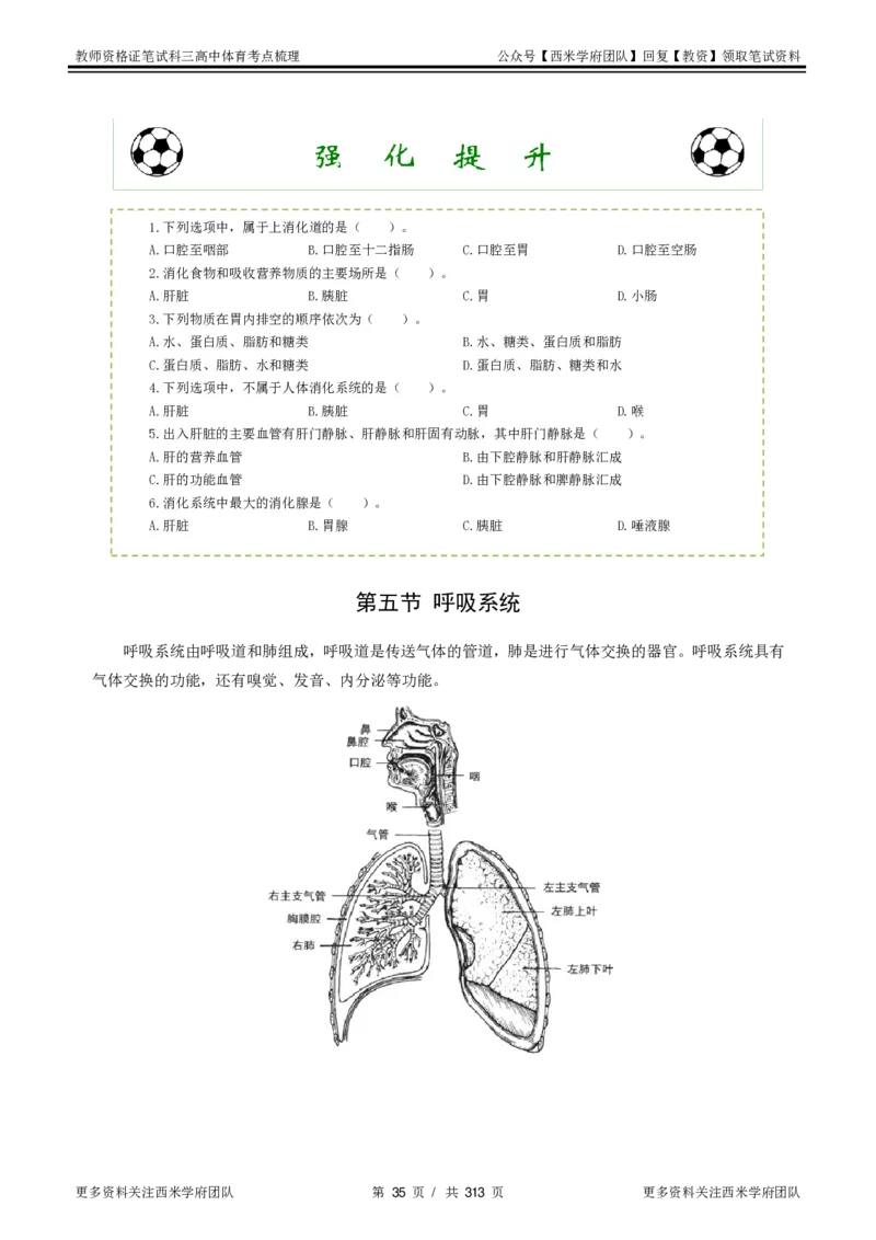 高中体育-考点梳理1_教资_25下资料合集二_25下最新科三知识点汇编+思维导图-高中_07.体育_04.考点梳理