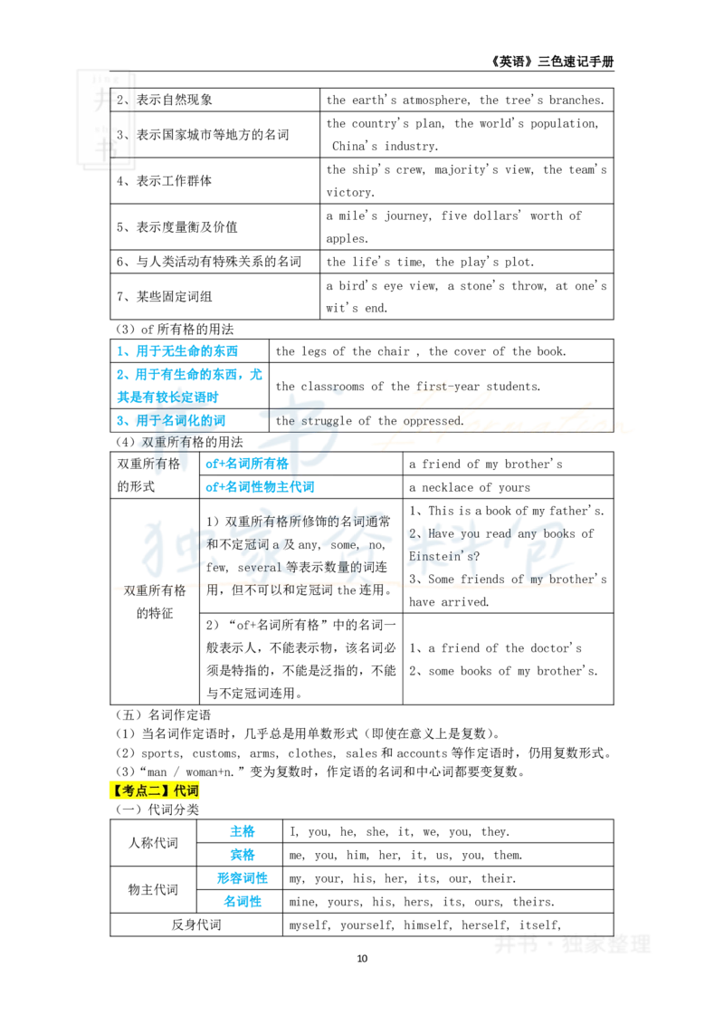 井书&middot;独家资料包教师资格《（高中）英语》三色速记手册（独家整理）_教资_初高中2026教资_25下教师资格证_科三高中各科资料汇总_井书&middot;独家资料包高中各科资料汇总