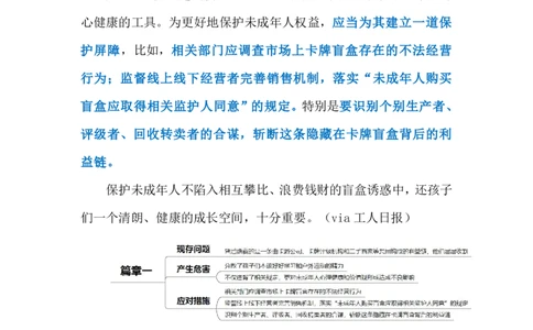 2024.8.3让未成年人远离卡牌盲盒诱惑（标注版）_2026考公资料_（10）粉笔_2025粉笔国考省考980（课＋笔记）_粉笔980（25多省）_1、粉笔时政_2、F晨读时政_2024年_2024年08月