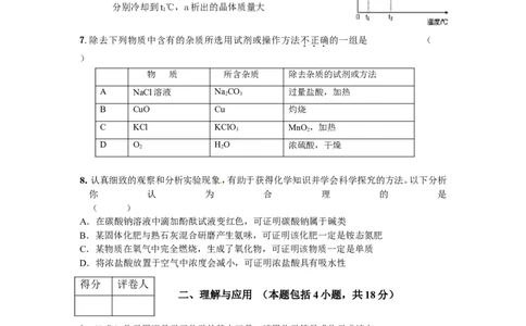 2012年菏泽市中考化学试题及答案_中考真题_5.化学中考真题2015-2024年_地区卷_山东省_菏泽化学10-21