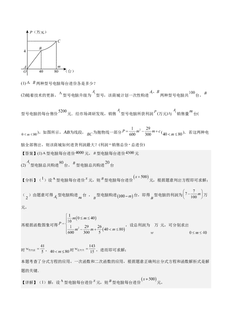 专题04一次函数（3大模块知识梳理+4个考点+4个易错点）解析版_2数学总复习_2025中考复习资料_2025年中考数学一轮知识梳理_专题04++一次函数（3大模块知识梳理+4个考点+4个易错点）