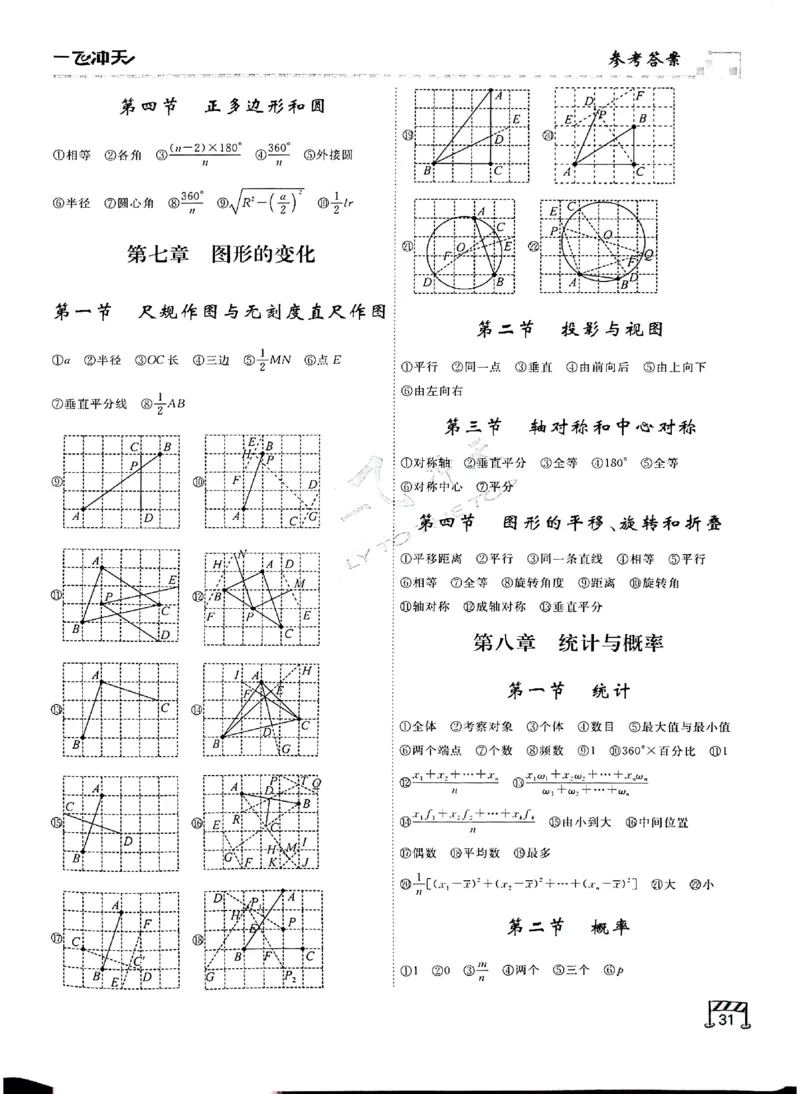 2025《一飞冲天-中考专项》数学基础知识填空_《一飞冲天-中考专项》2026版_一飞冲天-中考专项（2025版）
