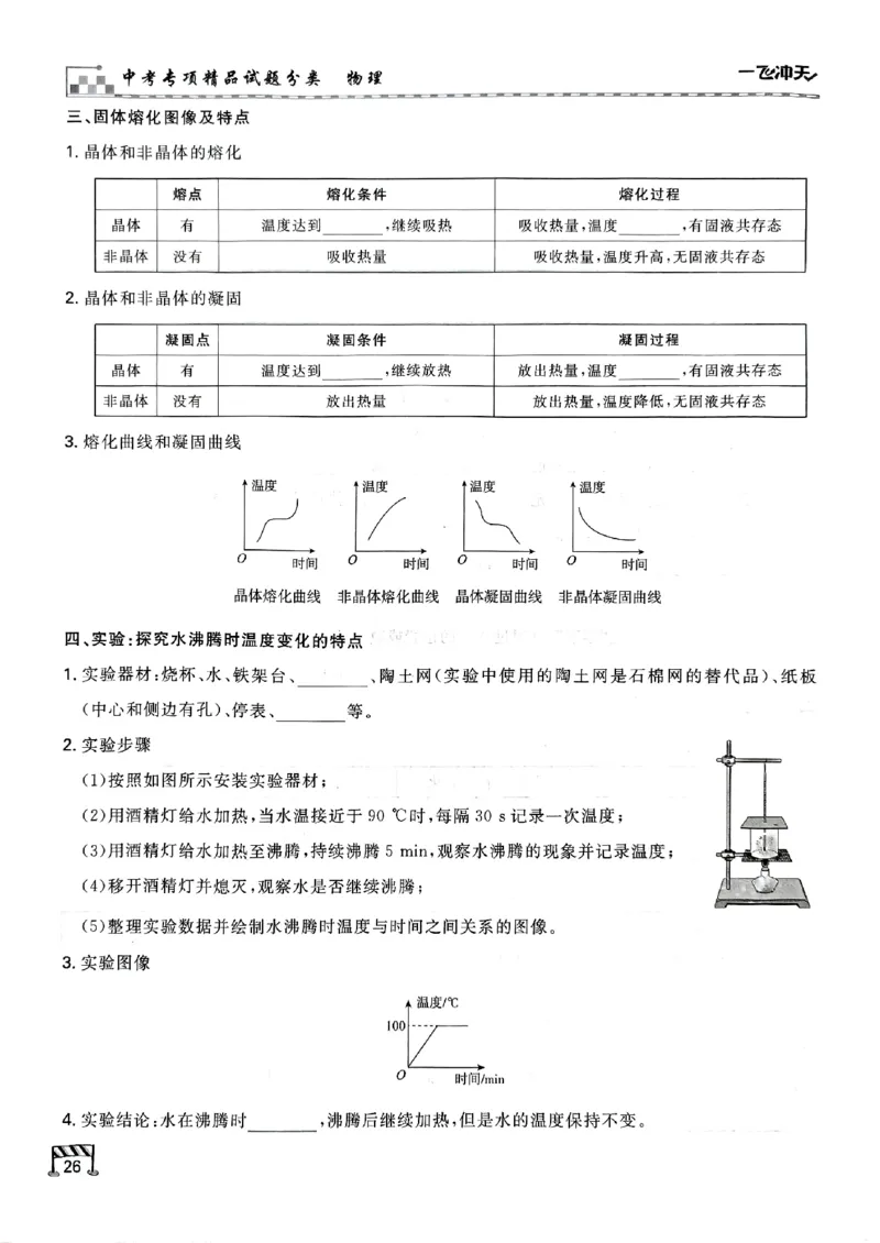 一飞冲天-中考专项精品试题分类-物理知识梳理_《一飞冲天-中考专项》2026版_一飞冲天-中考专项（2026版）