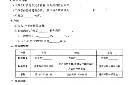 一飞冲天-中考专项精品试题分类-物理知识梳理_《一飞冲天-中考专项》2026版_一飞冲天-中考专项（2026版）
