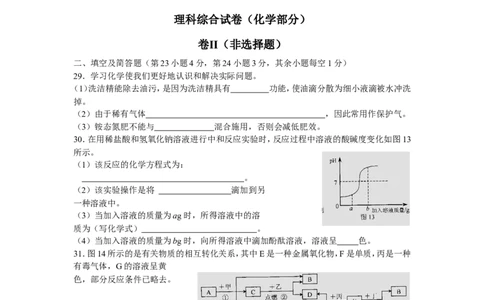2009河北省中考化学试题及答案_中考真题_5.化学中考真题2015-2024年_地区卷_河北化学08-22