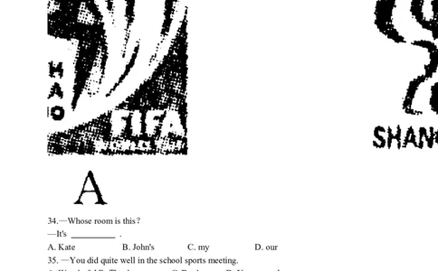 2010年山东省济南市中考英语试题(含答案)_中考真题_3.英语中考真题2015-2024年_地区卷_山东省_济南英语08-22