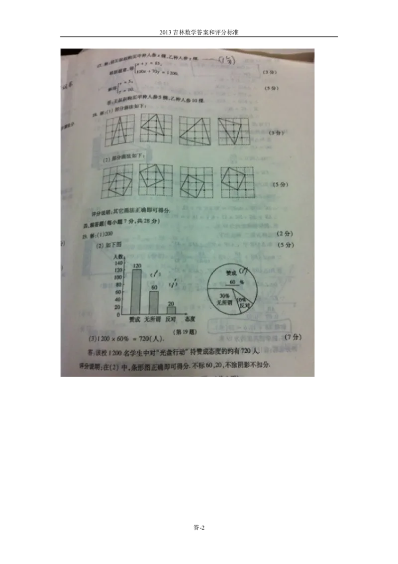 2013年吉林省中考数学试题及答案_中考真题_2.数学中考真题2015-2024年_地区卷_吉林省_吉林中考数学08-22