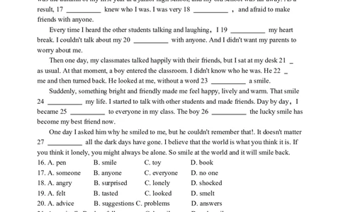 2010年江苏省淮安市中考英语试题及答案_中考真题_3.英语中考真题2015-2024年_地区卷_江苏省_淮安中考英语08-22