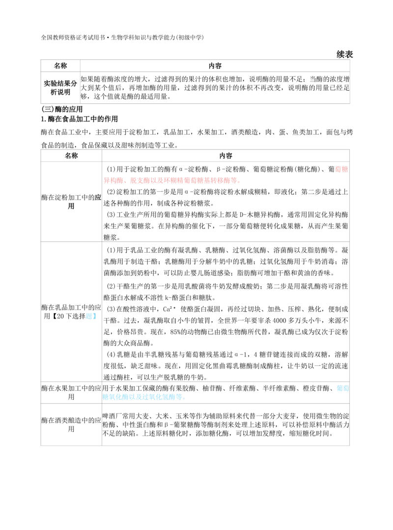 初中生物-学霸笔记113页_教资_初高中2026教资_26上资料（持续更新）_初中科三_初中科目三资料合集①_初中生物