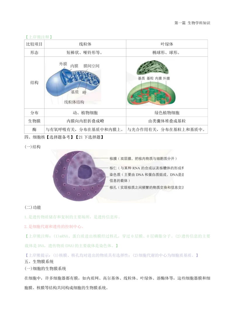 初中生物-学霸笔记113页_教资_初高中2026教资_26上资料（持续更新）_初中科三_初中科目三资料合集①_初中生物