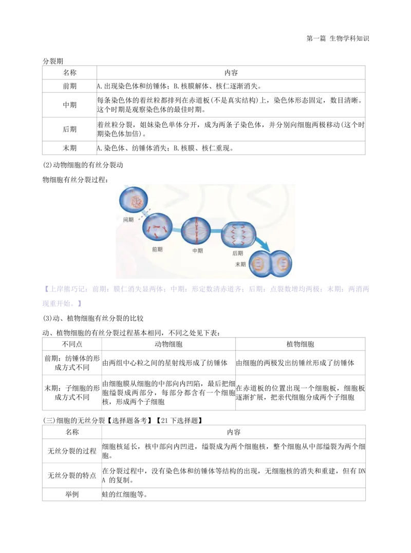 初中生物-学霸笔记113页_教资_初高中2026教资_26上资料（持续更新）_初中科三_初中科目三资料合集①_初中生物