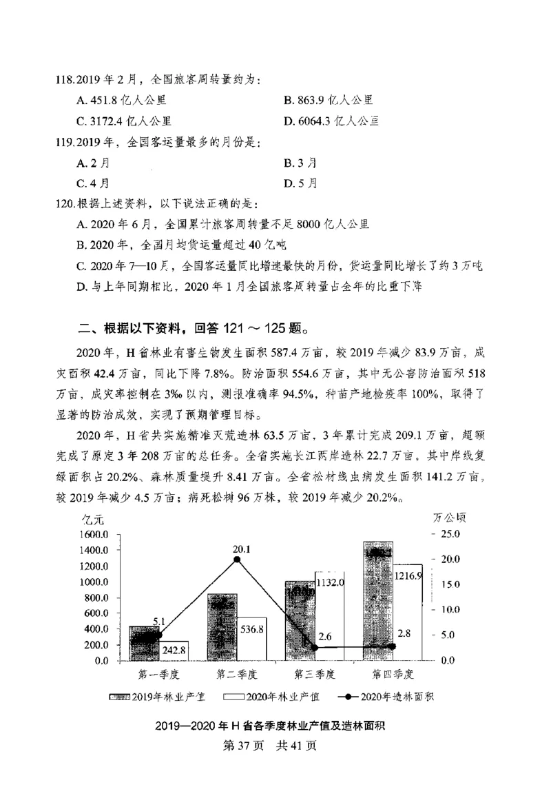 12行测极致模考（国考卷）题本_PDF密码解除_26吉林考备考资料包_11省考刷题包_20国考极致模考