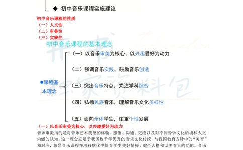 初中音乐王炸秘籍9_教资_初高中2026教资_25下教师资格证_科三初中各科资料汇总_初中音乐王炸秘籍