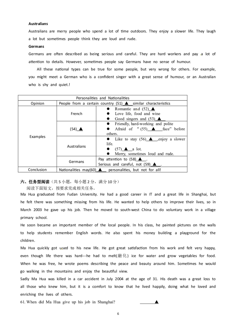 2012年徐州市中考英语试题含答案(Word版)_中考真题_3.英语中考真题2015-2024年_地区卷_江苏省_徐州中考英语08-22