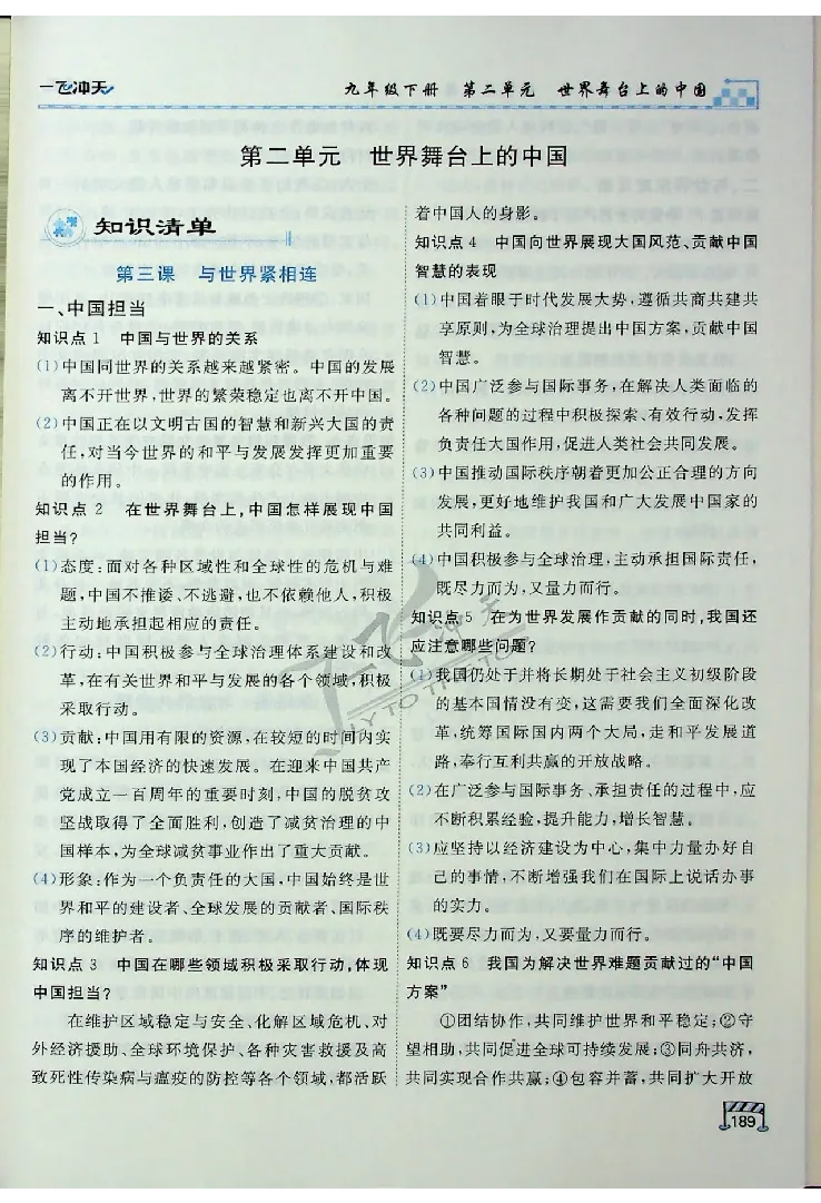 2025《一飞冲天-中考专项》道法_《一飞冲天-中考专项》2026版_一飞冲天-中考专项（2025版）