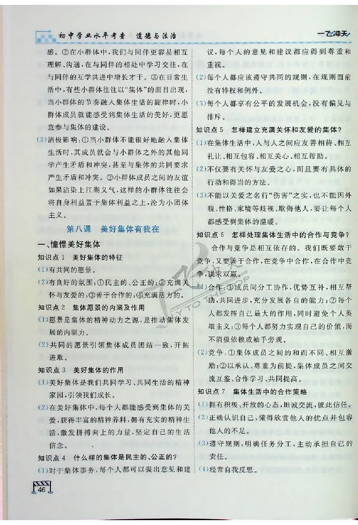 2025《一飞冲天-中考专项》道法_《一飞冲天-中考专项》2026版_一飞冲天-中考专项（2025版）