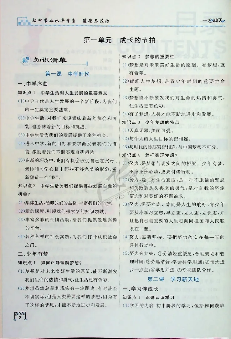 2025《一飞冲天-中考专项》道法_《一飞冲天-中考专项》2026版_一飞冲天-中考专项（2025版）