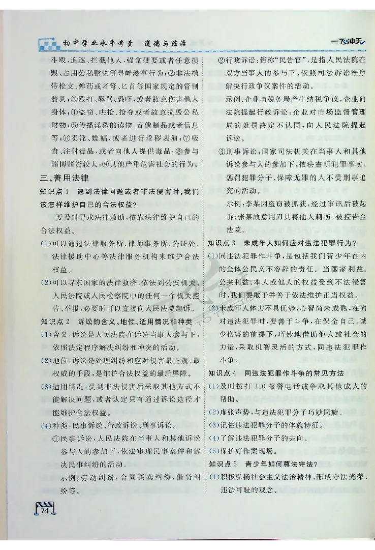 2025《一飞冲天-中考专项》道法_《一飞冲天-中考专项》2026版_一飞冲天-中考专项（2025版）