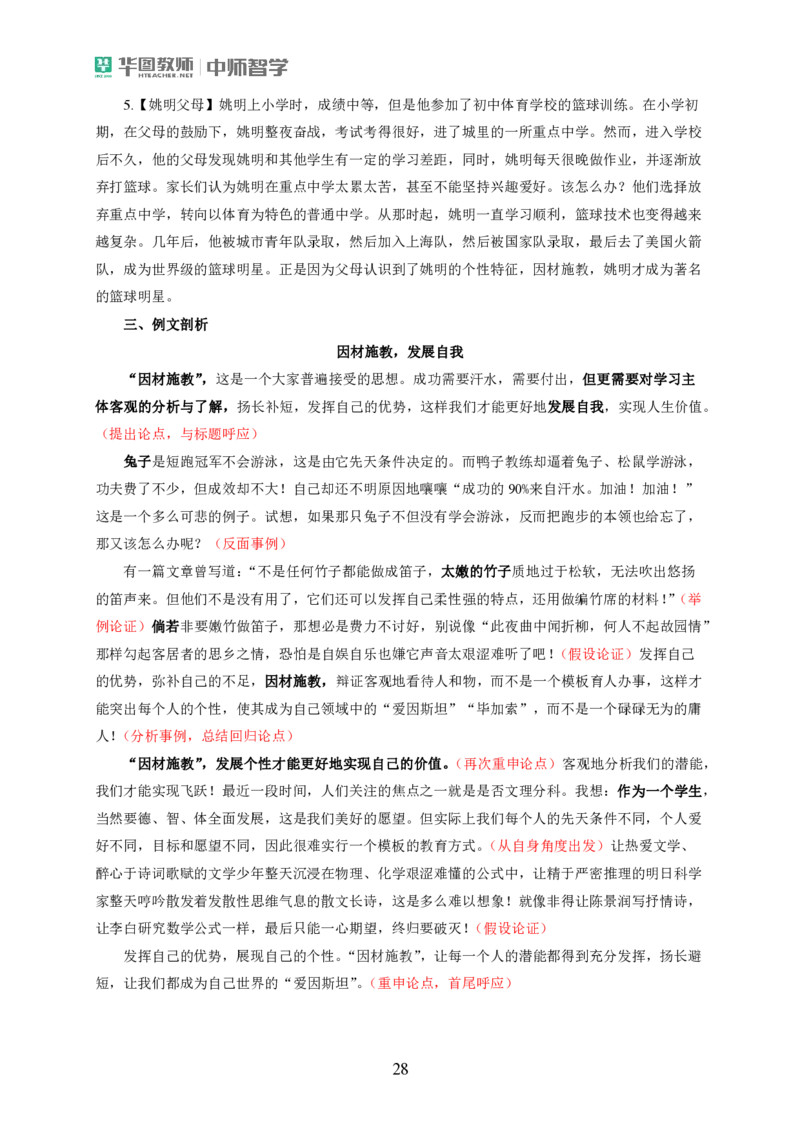 作文模板和热点作文公众号神奇喇叭_教资_25下资料合集一_0425下笔试作文模板、范文+冲刺8篇作文