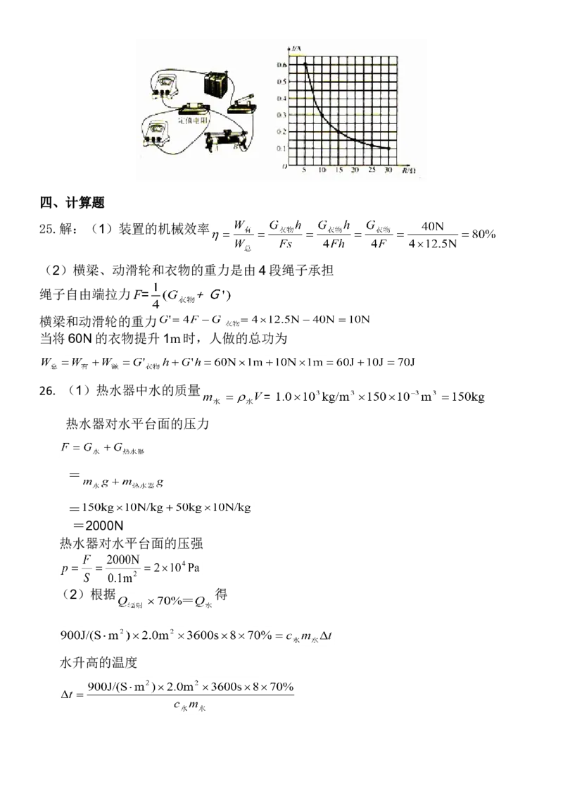 2013年山东潍坊市中考物理真word版含答案_中考真题_4.物理中考真题2015-2024年_地区卷_山东省_山东潍坊中考物理08-21