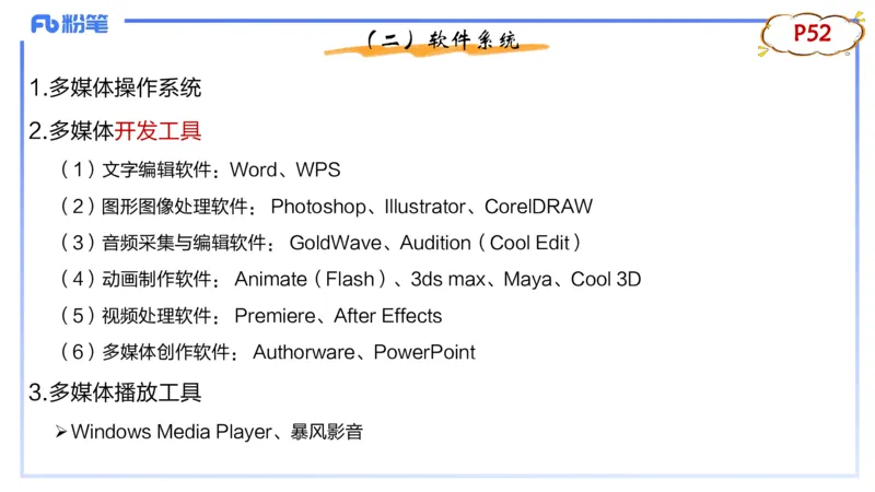 1.20晚-理论精讲-多媒体技术1-钮弘俊_4-教培资料-26年最新资料-同步更新_科一科二电子资料合集中小幼（笔记真题知识点汇总等）文件多，按需保存_各机构笔记合集（中小幼）推荐