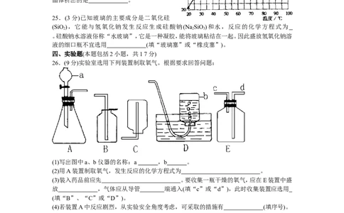 2009年江苏省镇江市中考化学试卷及答案_中考真题_5.化学中考真题2015-2024年_地区卷_江苏省_镇江中考化学08-21