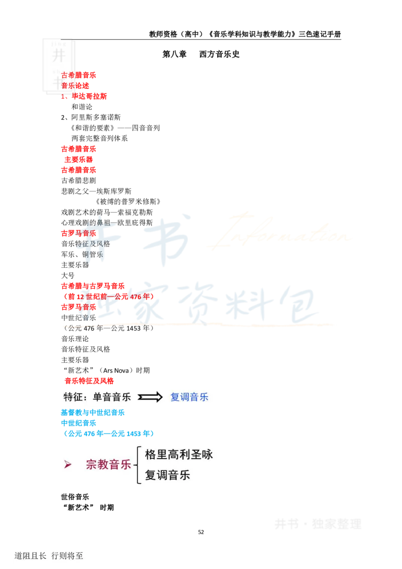 高中音乐王炸秘籍9_教资_初高中2026教资_25下教师资格证_科三高中各科资料汇总_井书&middot;独家资料包高中各科资料汇总_井书&middot;独家资料包（高中）音乐