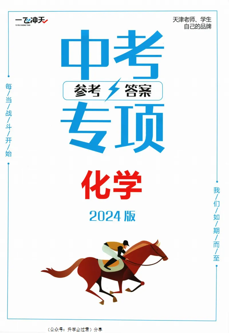 一飞冲天-中考专项精品试题分类-化学参考答案_《一飞冲天-中考专项》2026版_一飞冲天-中考专项精品试题分类（2024版）