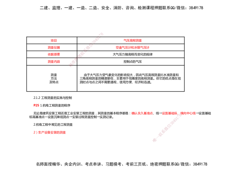 2025年一建机电考前预测_2026年一级建造师_2026年一建机电_2025年一建机电SVIP_04-冲刺串讲✿考点强化✿小灶集训_88-机电《名师考前预测》朱培浩HX_讲义