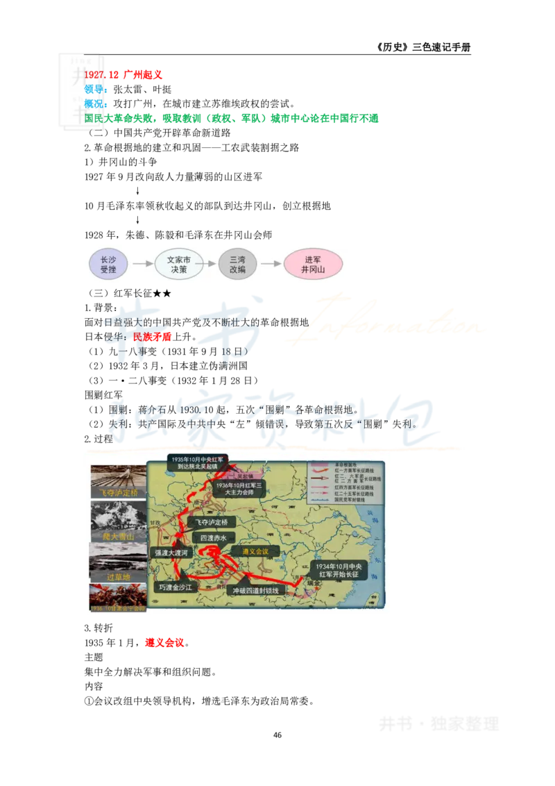 井书&middot;独家资料包教师资格《（高中）历史》三色速记手册（独家整理）_教资_初高中2026教资_25下教师资格证_科三高中各科资料汇总_井书&middot;独家资料包高中各科资料汇总