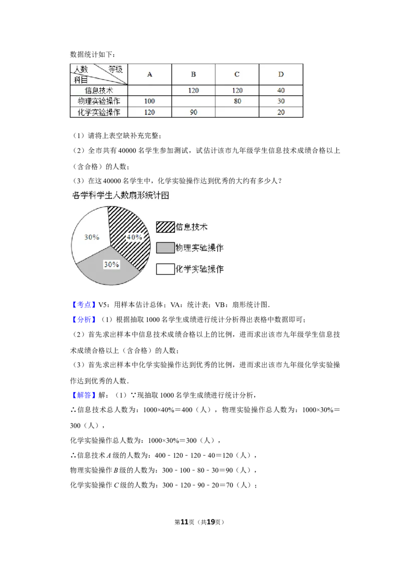 2013年湖南省娄底市中考数学试卷（教师版）学霸冲冲冲shop348121278.taobao.com_中考真题_2.数学中考真题2015-2024年_地区卷_湖南省_湖南娄底卷中考数学07-22_教师版