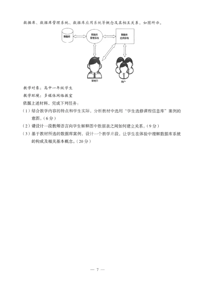 高中-信息技术学科知识与教学能力_教资_25下资料合集二_25下最新科三知识点汇编+思维导图-高中_05.信息技术_05.模拟卷