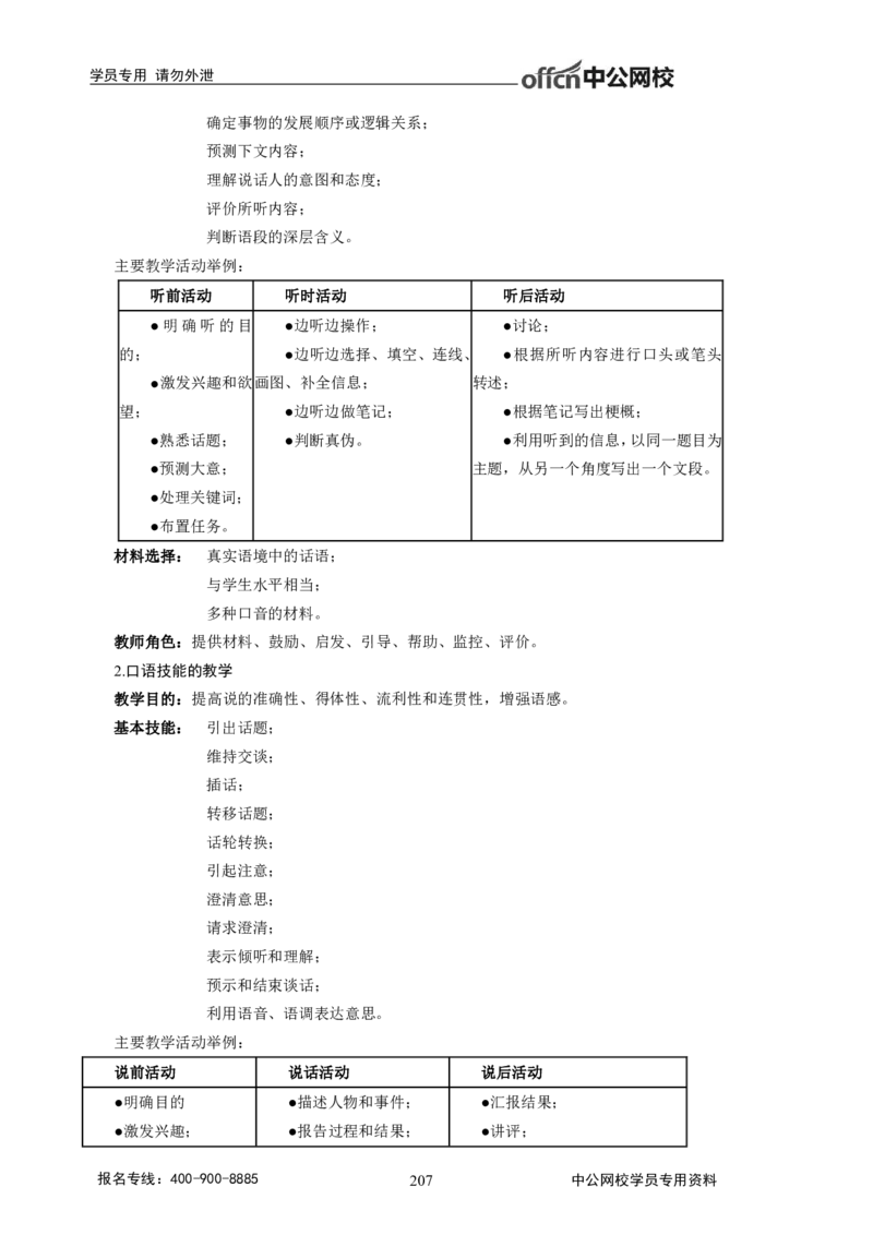 学科知识与教学能力-高中英语讲义368页_教资_33教资笔试历年真题汇总（科一+科二+科三）_科三真题_02高中科三各科电子资料包合集_英语（资料文档）_高中英语