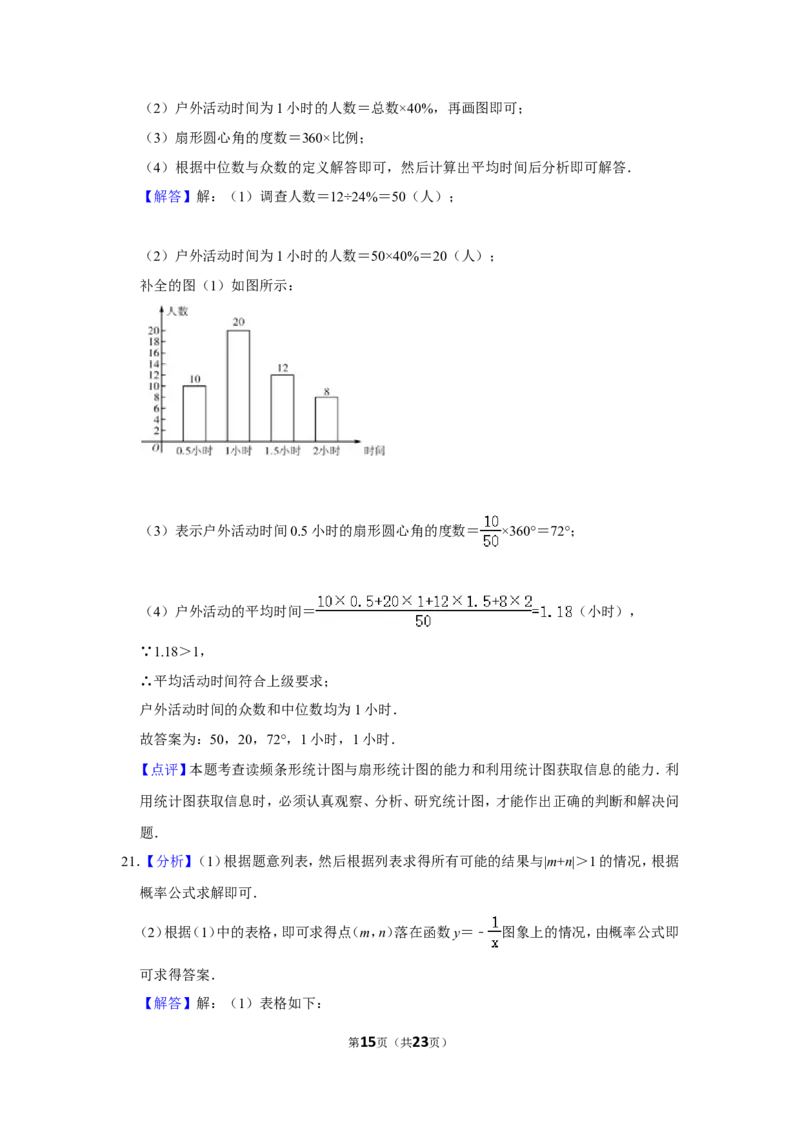 2011年辽宁省营口市中考数学试卷_中考真题_2.数学中考真题2015-2024年_地区卷_辽宁省_辽宁数学_辽宁数学_营口数学11-22