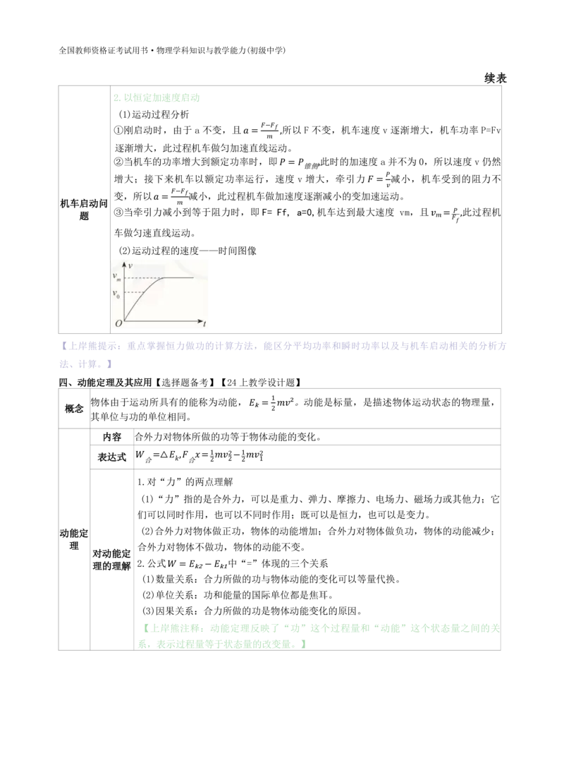 初中物理-学霸笔记96页_教资_初高中2026教资_26上资料（持续更新）_初中科三_初中科目三资料合集①_初中物理