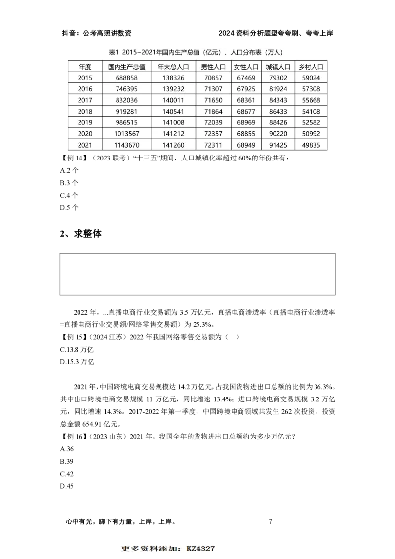 2024资料题型夸夸刷讲义（三）_2026考公资料_超格合集_数资高照合集_刷题讲义合集高照数量资料刷题讲义_高照资料分析夸夸刷