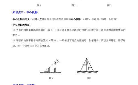 专题18投影与视图（2大模块知识梳理+8个考点+3个易错点）（解析版）_2数学总复习_2025中考复习资料_2025年中考数学一轮知识梳理