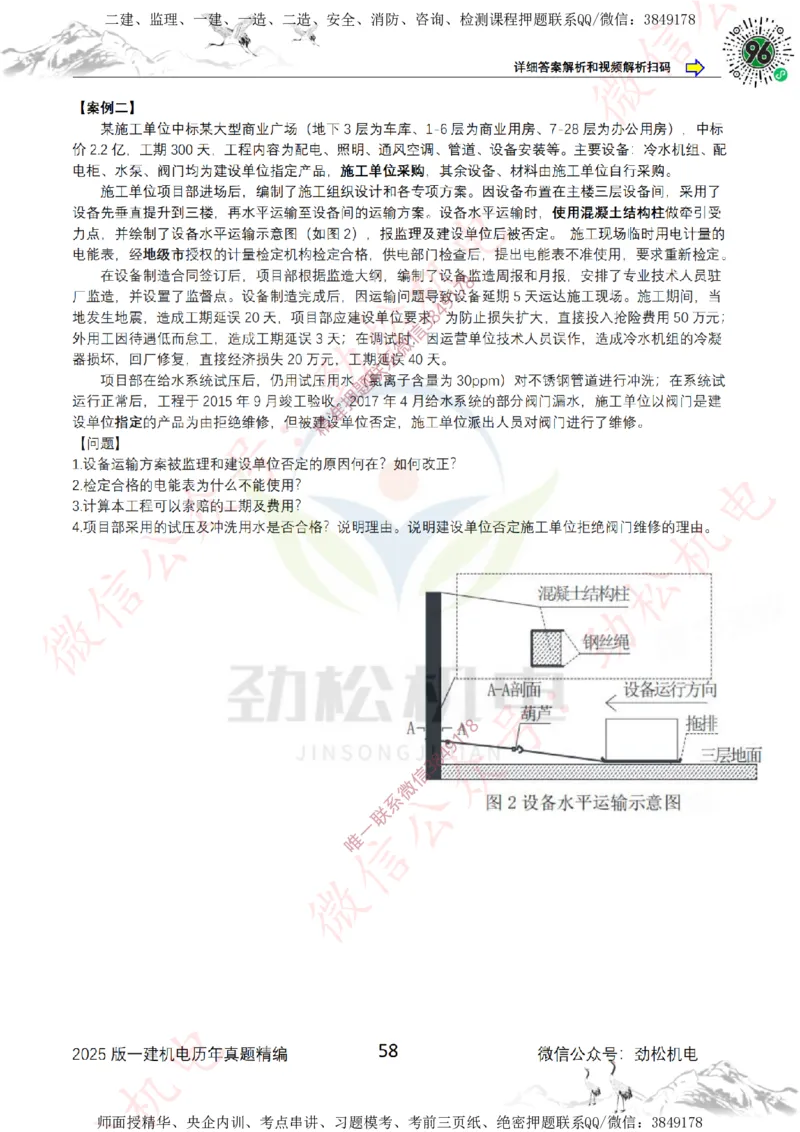 2025年一建机电历年真题精编空白版本_2026年一级建造师_2026年一建机电_2025年一建机电SVIP_02-基础精讲✿高端面授✿深度强化_30-机电《全系VIP班》劲松SMR_历年真题扩展