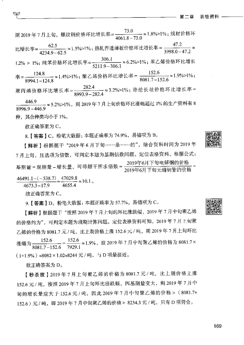 10资料分析下册_26吉林考备考资料包_11省考刷题包_04决战行测5000题_行测5000题2022年9月版次