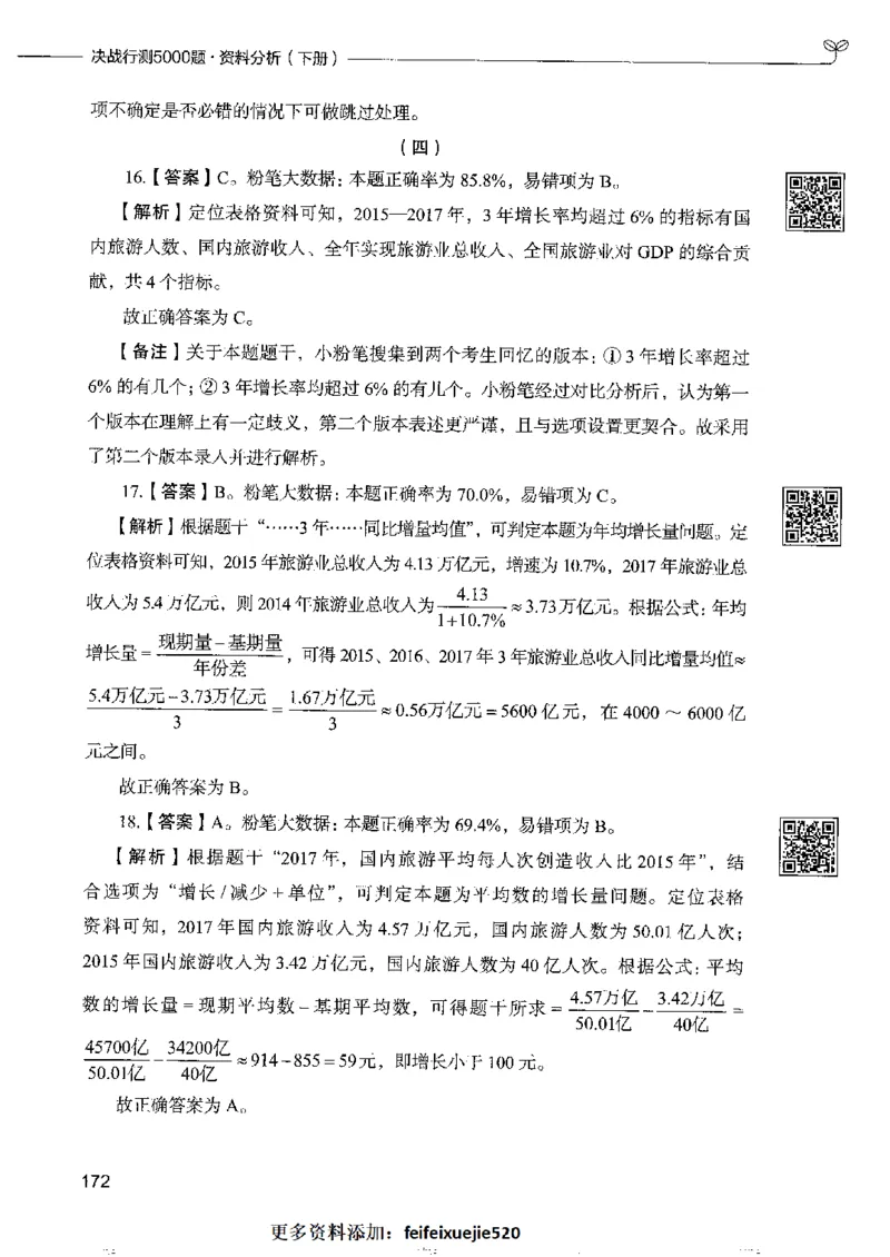 10资料分析下册_26吉林考备考资料包_11省考刷题包_04决战行测5000题_行测5000题2022年9月版次