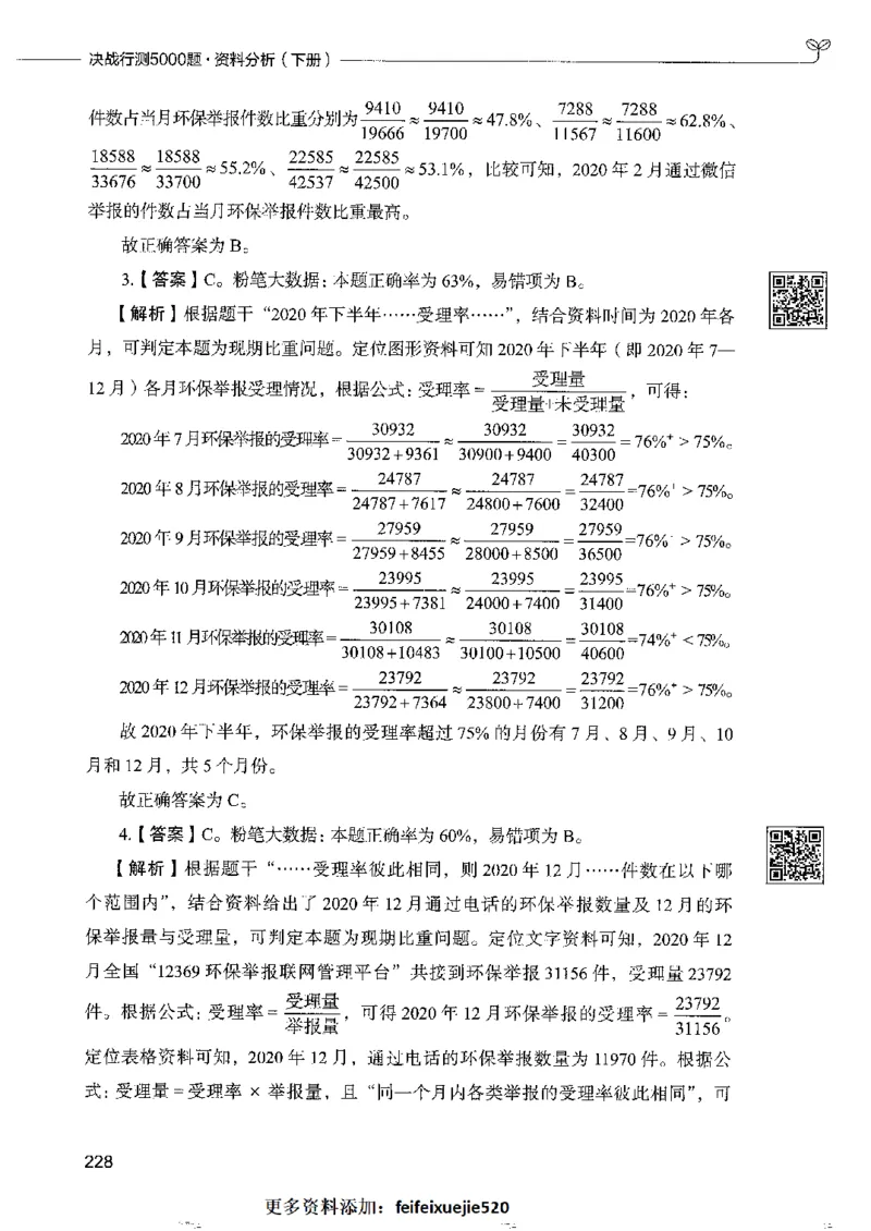 10资料分析下册_26吉林考备考资料包_11省考刷题包_04决战行测5000题_行测5000题2022年9月版次