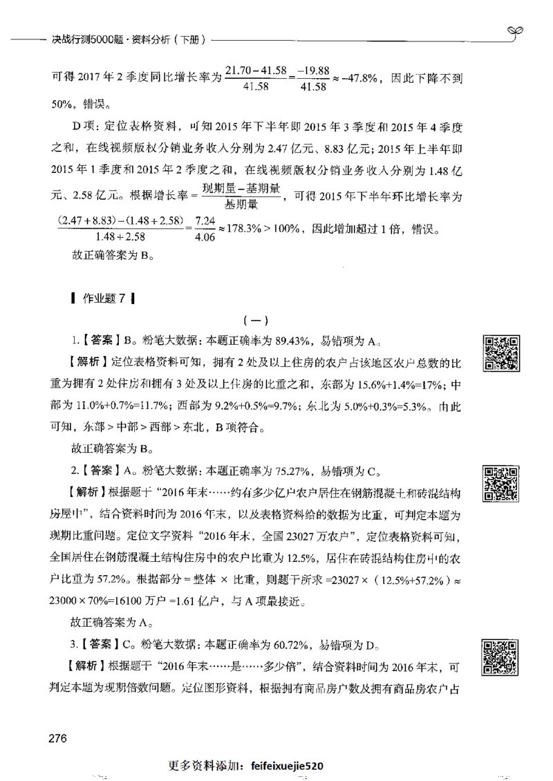 10资料分析下册_26吉林考备考资料包_11省考刷题包_04决战行测5000题_行测5000题2022年9月版次
