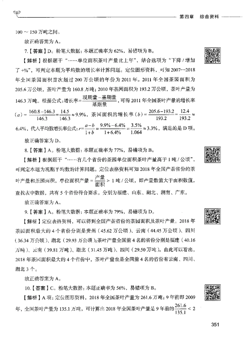 10资料分析下册_26吉林考备考资料包_11省考刷题包_04决战行测5000题_行测5000题2022年9月版次