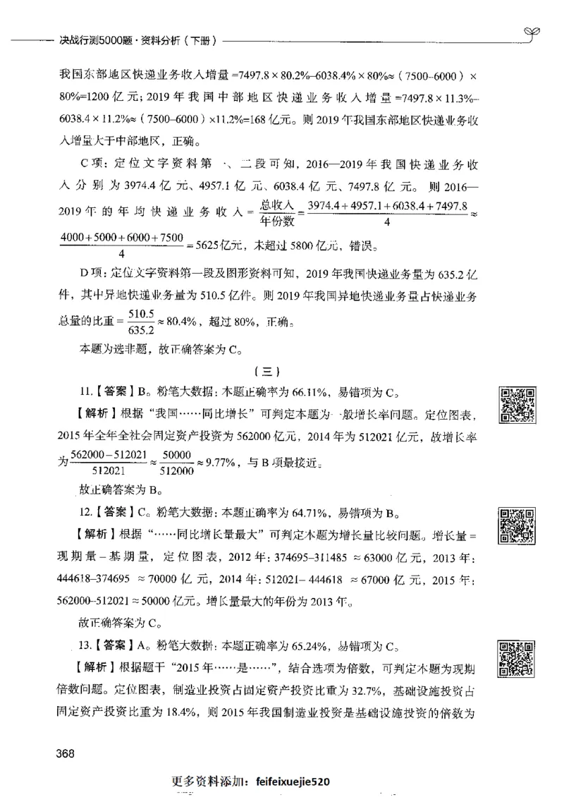 10资料分析下册_26吉林考备考资料包_11省考刷题包_04决战行测5000题_行测5000题2022年9月版次