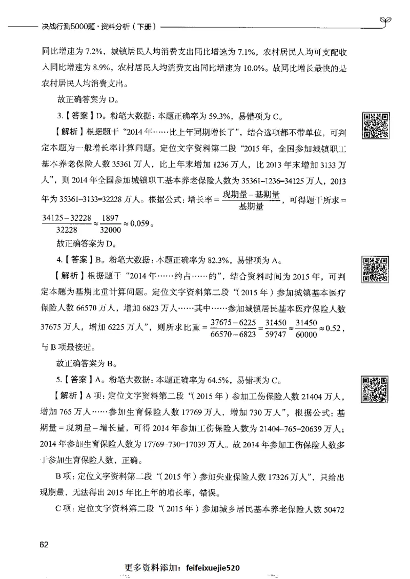 10资料分析下册_26吉林考备考资料包_11省考刷题包_04决战行测5000题_行测5000题2022年9月版次