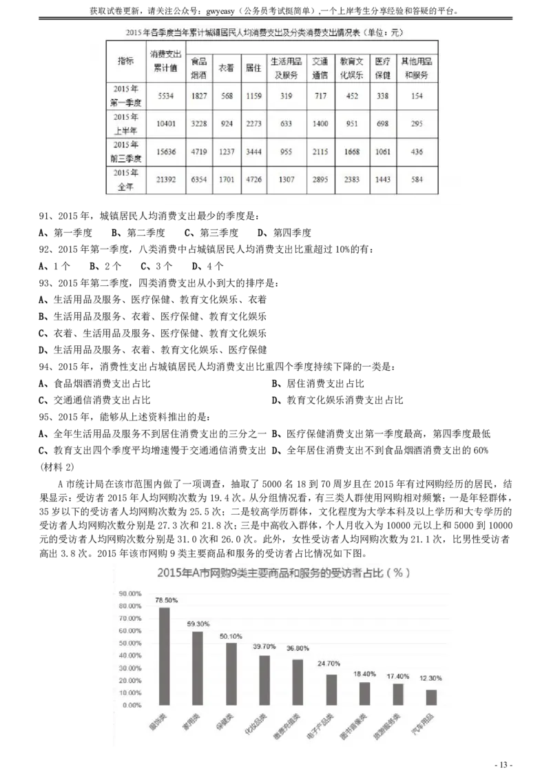 2016年1022吉林公务员考试《行测》真题（乙卷）_26吉林考备考资料包_01吉林公务员考试真题行测申论07-25_吉林公务员考试真题&mdash;&mdash;行测07-25_题目