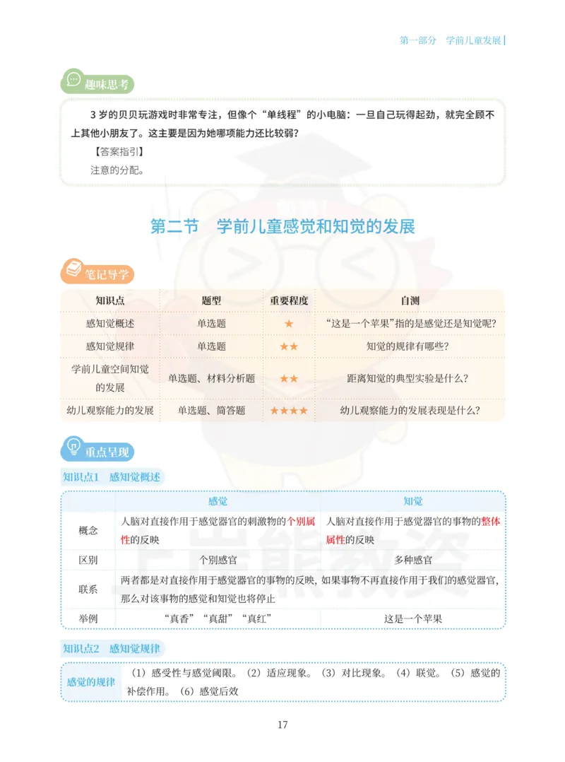 幼儿园保教知识与能力重点笔记90页_教资_上岸熊26教资笔试科一科二新版笔记