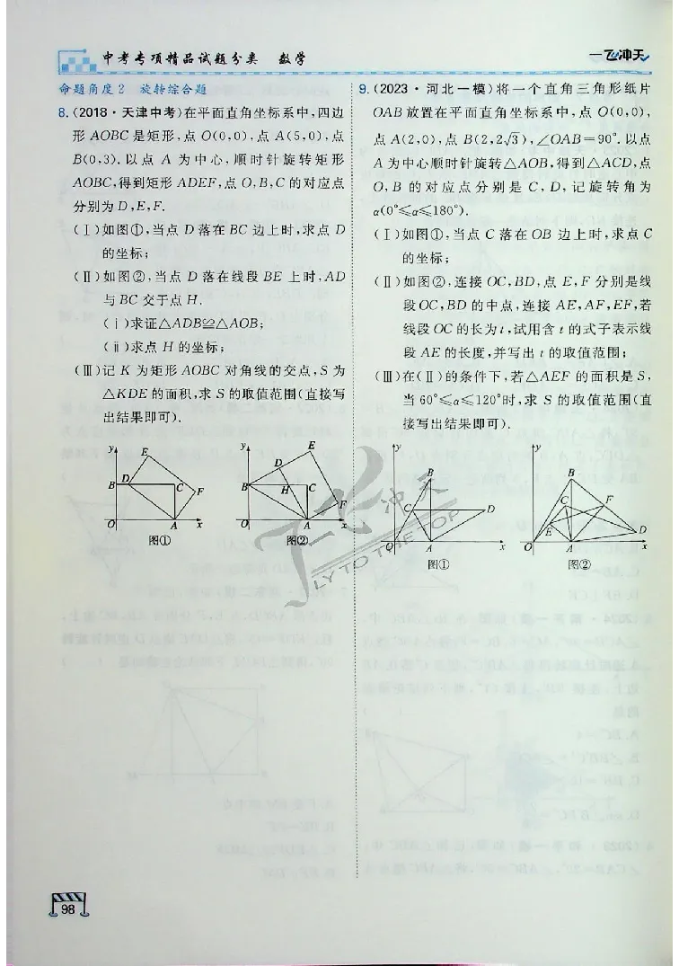 2025《一飞冲天-中考专项》数学_《一飞冲天-中考专项》2026版_一飞冲天-中考专项（2025版）